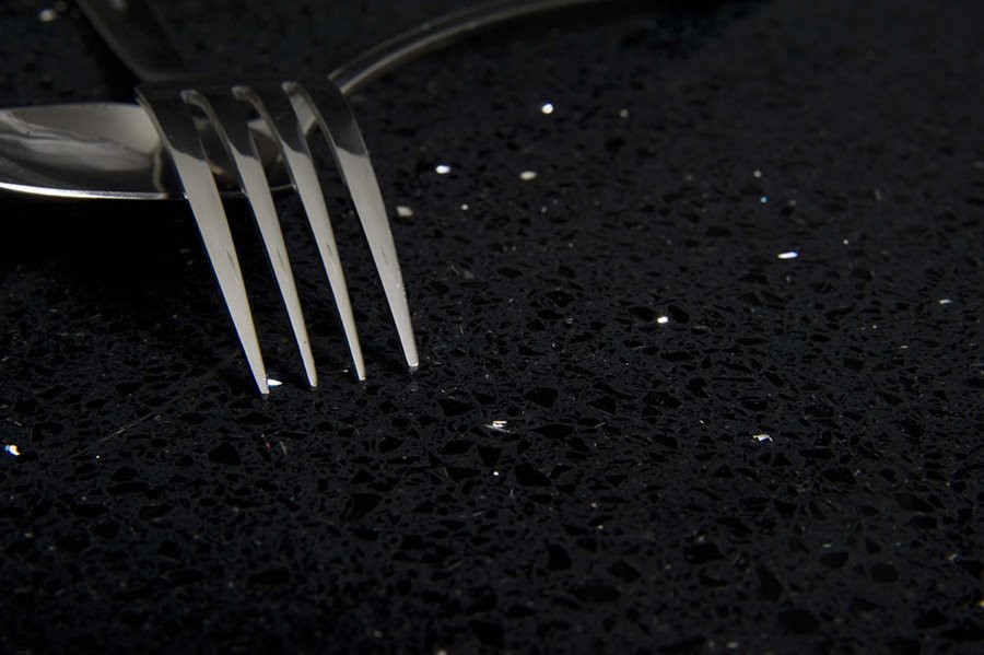 Galaxy Black Quartz Dining Table