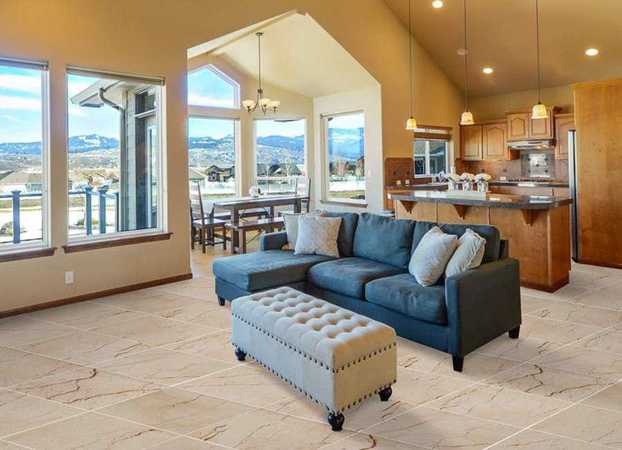 Sofita Beige Marble Floor