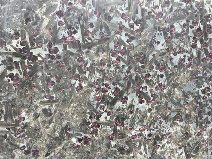 Black Meteorite Granite Polished Tile