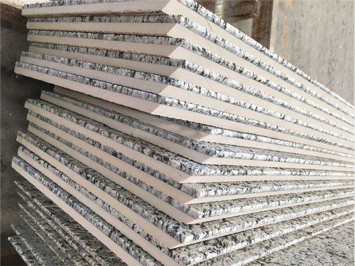 Spray White Granite Composite Ceramic Panel