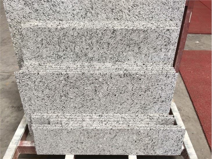 Spray White Granite Laminated Ceramic Tile