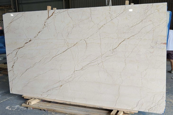 Sofita Beige Marble Slab