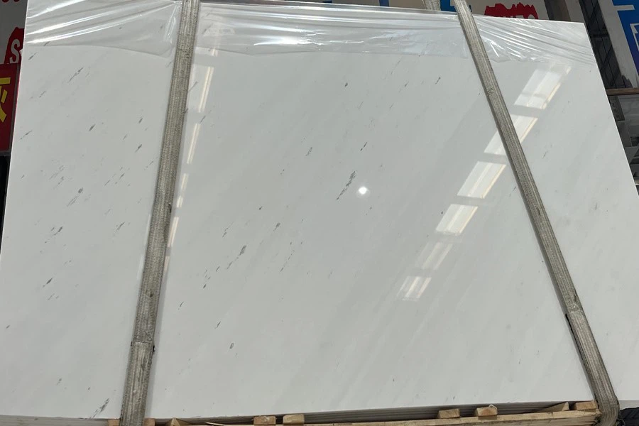 Yugoslavia White Marble Polished Slab Yugoslavia White Marble Polished Slab