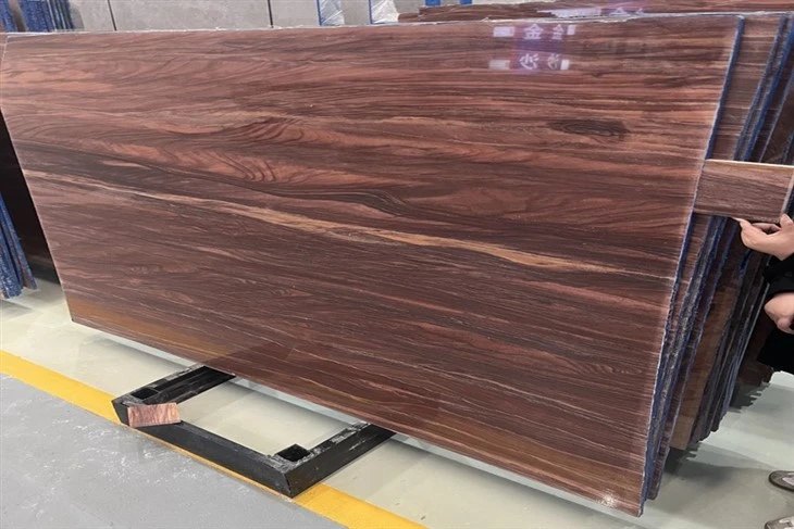 Rosewood Granite Gangsaw Slab